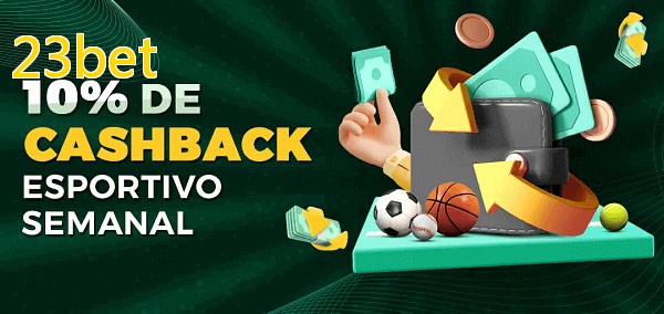 10% de bônus de cashback na 23bet